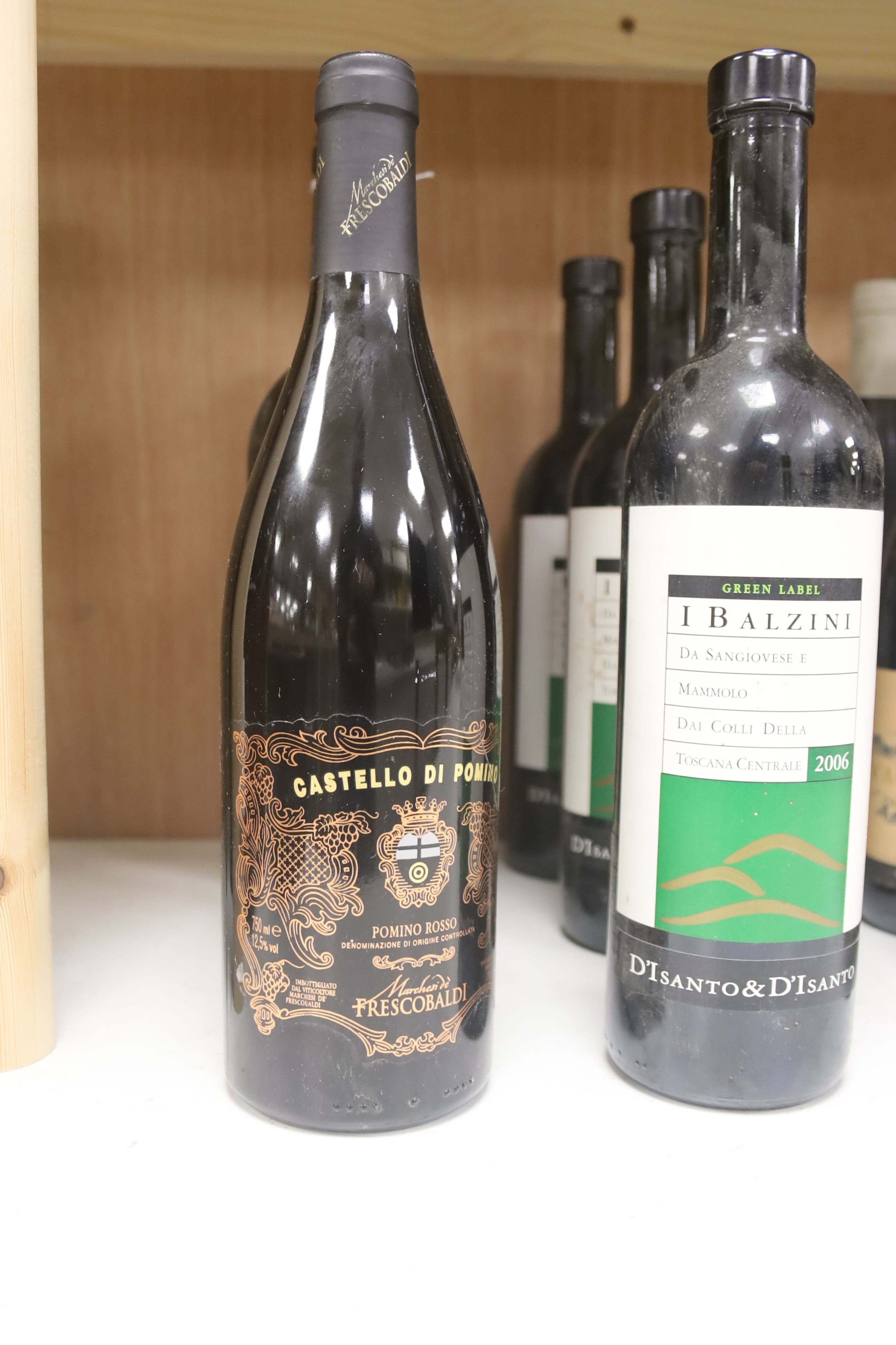 Twenty four bottles of mixed red wines
